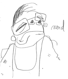 Nerd - drawing