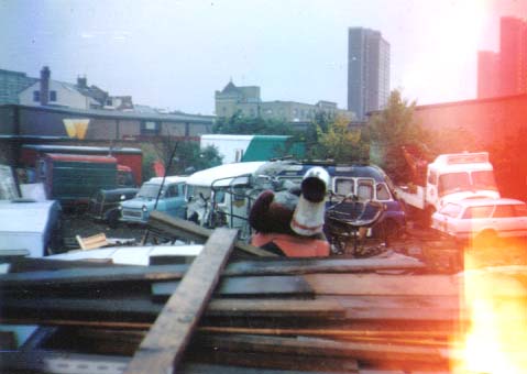  from the roof of my bus at evesham street