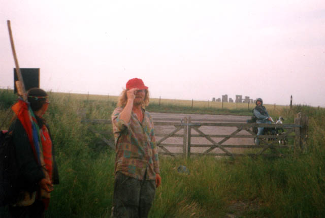 georgeJune2000stonehenge walk