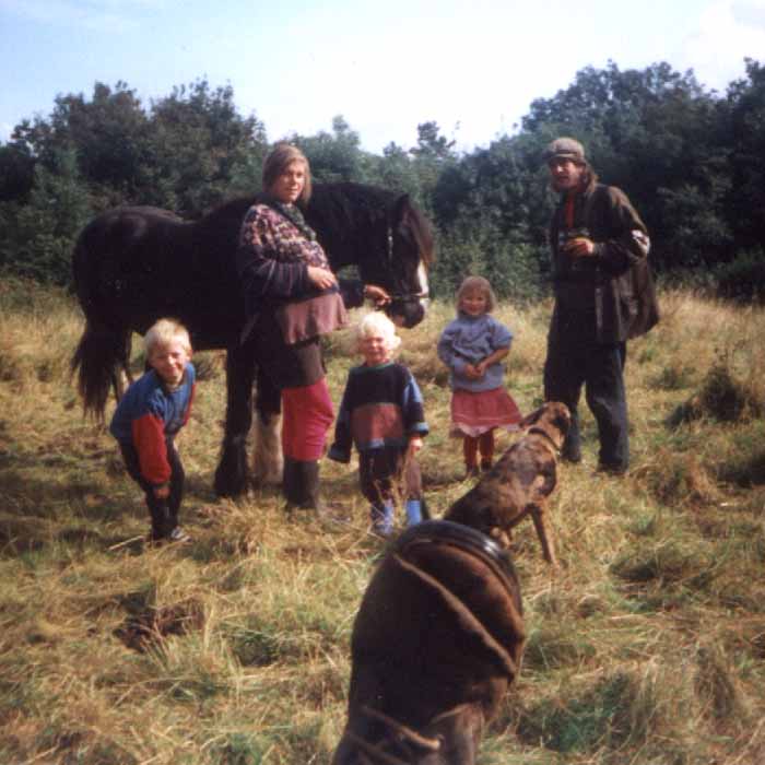 Horse and us at Wells